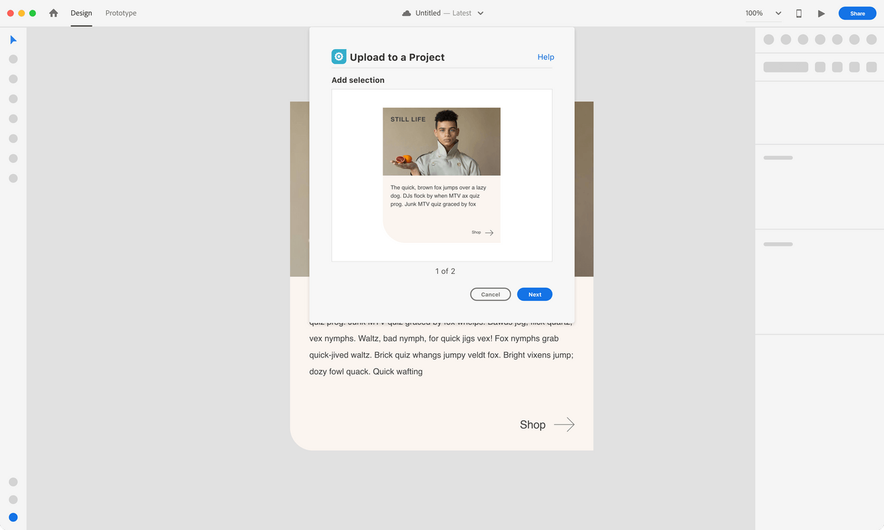 Example of Modal