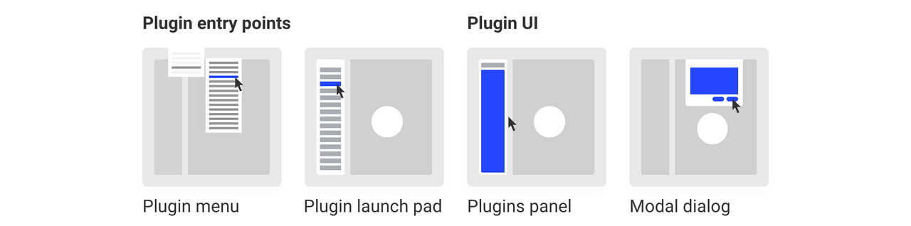 Plugin entry points and UI